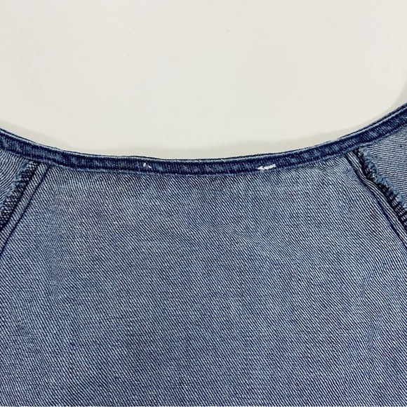 Lovers and Friends Junie Romper in Denim Blue - Picture 7 of 14